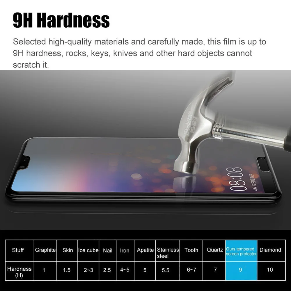 Защитное стекло для OPPO R9S R11 R11S PLUS R15 R15X R17 PRO K1 F9 PRO|Защитные стёкла и плёнки