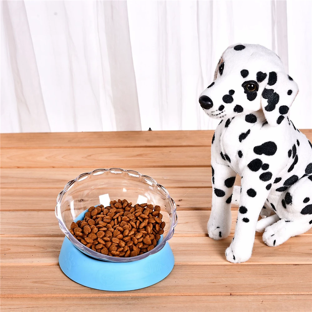 1 шт. пластиковая наклонная кормушка-миска для домашних питомцев собака кошка
