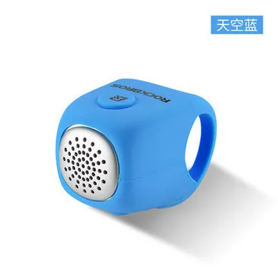 sky blue Персональный Электрический клаксон для велосипеда велосипедный Колокольчик для Горный велосипед MTB колокольчик велосипедные запчасти фиксированная Шестерня Аксессуары для велосипеда - Цвет: sky blue