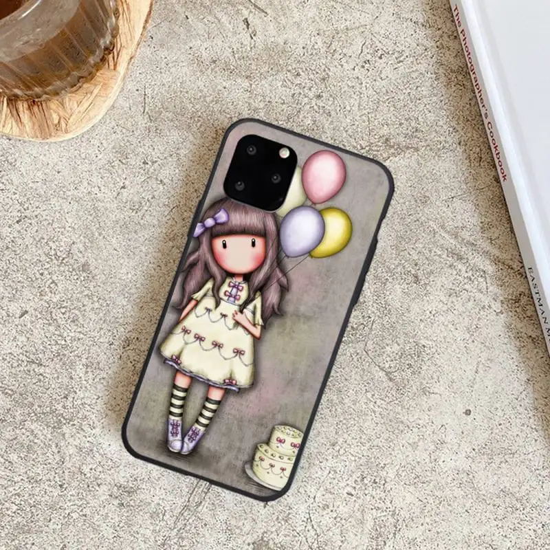 

Cartoon cute girl Santoro Gorjuss Phone Case for iPhone 8 7 6 6S Plus X 5S SE 2020 XR 11 12 Pro mini pro XS MAX