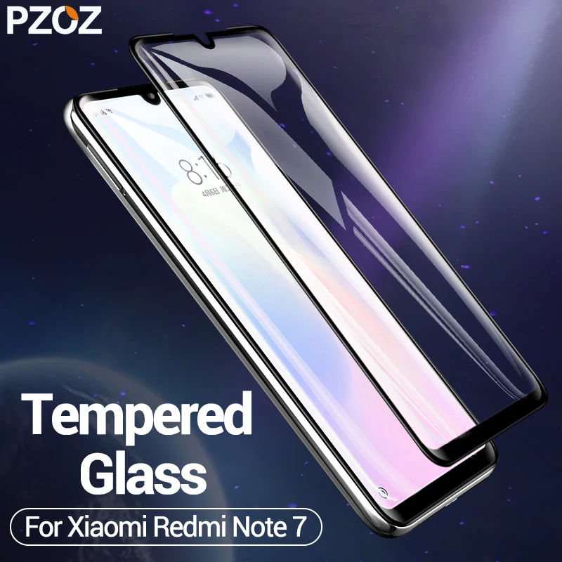 PZOZ для Red mi note 7 защитное стекло xiaomi redmi 7a полностью xaomi покрытое закаленное 8 pro 9 A2