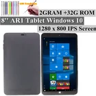 Планшет на Windows 10, 2 + 32 ГБ, 5,0 МП, четыре ядра, Wi-Fi, Bluetooth, 4000 мАч