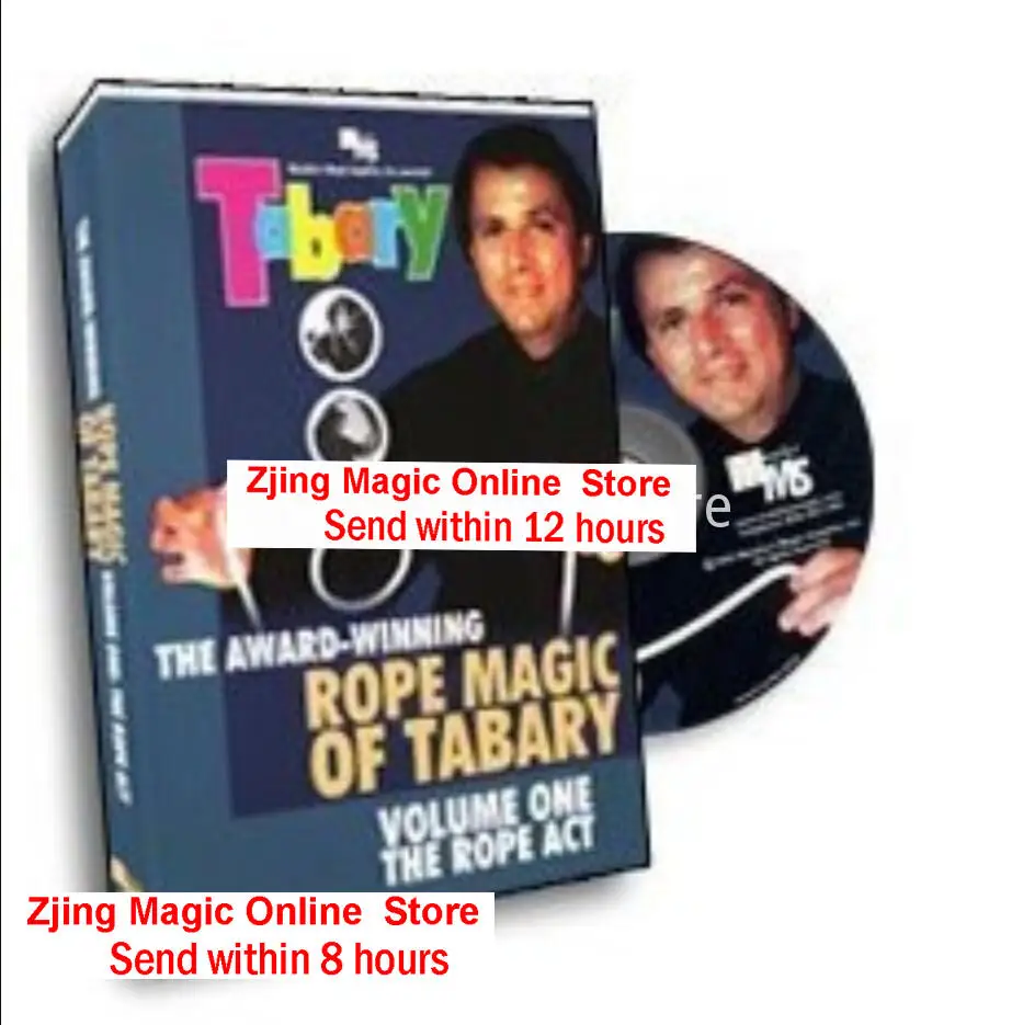 

Tabary - The Award-Winning Rope Magic of Tabary vol.1-2 ( Tabary Rope Magic (2DVD set) by Francis Tabary ) -magic tricks