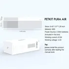 Автоматическое Средство для удаления запахов кошек и собак Petkit с фильтром растений, умный инфракрасный датчик, компактное средство для удаления запахов домашних животных