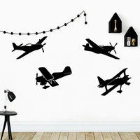 classic traffic helicopter wall art decal wall stickers pvc material removable wall sticker wall decals