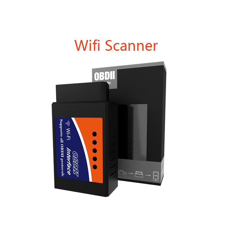 Wifi ELM327 V1.5 Obd2 автомобильный диагностический инструмент Мини Elm 327 Obd сканер инструмент считыватель кода для Android/IOS/Windows/Symbian - Цвет: Wifi V1.5