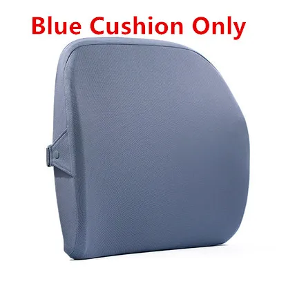 Blue cushion only Xiaomi Mijia Roidmi Автомобильный подголовник подушка 60D чувство памяти хлопок моющийся Поясничный для офиса и автомобиля Быстрая - Цвет: Blue cushion only