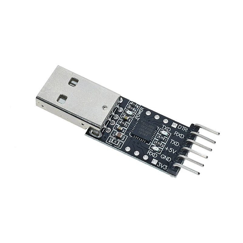 CP2102 CP2102 USB 2,0 UART TTL 5PIN Соединительный модуль последовательный преобразователь STC заменить FT232 CH340 PL2303 - Цвет: CP2102