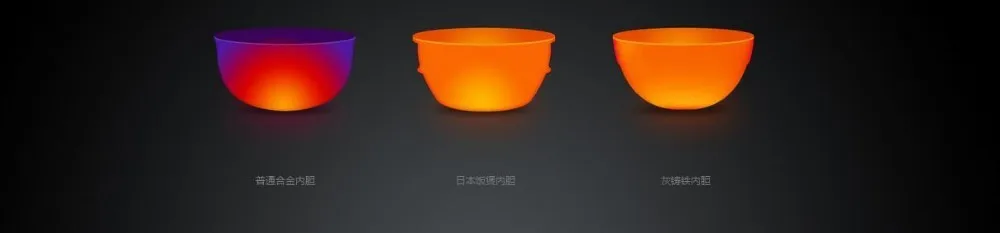 Mijia Xiaomi IH 3L Интеллектуальная Электрическая рисоварка 220V назначение IH электромагнитное Отопление PFA порошковое покрытие плита s