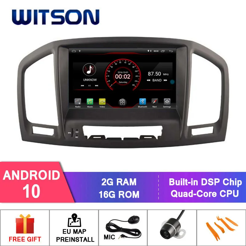 WITSON Android 10 0 IPS HD экран для OPEL INSIGNIA 2008 2011 Автомобильный DVD Радио 4 Гб RAM + 64 FLASH 8 Octa Core