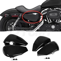 motorcycle left right battery cover for harley sportster xl883 xl1200 iron 1200 883 2004 2013 2014 2020