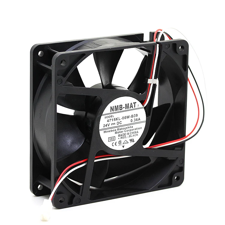 Для NMB 4715KL-05W-B30 4715KL-05W-B39 12038 24V 0.36A двухшаровой преобразователь частоты осевой вентилятор охлаждения