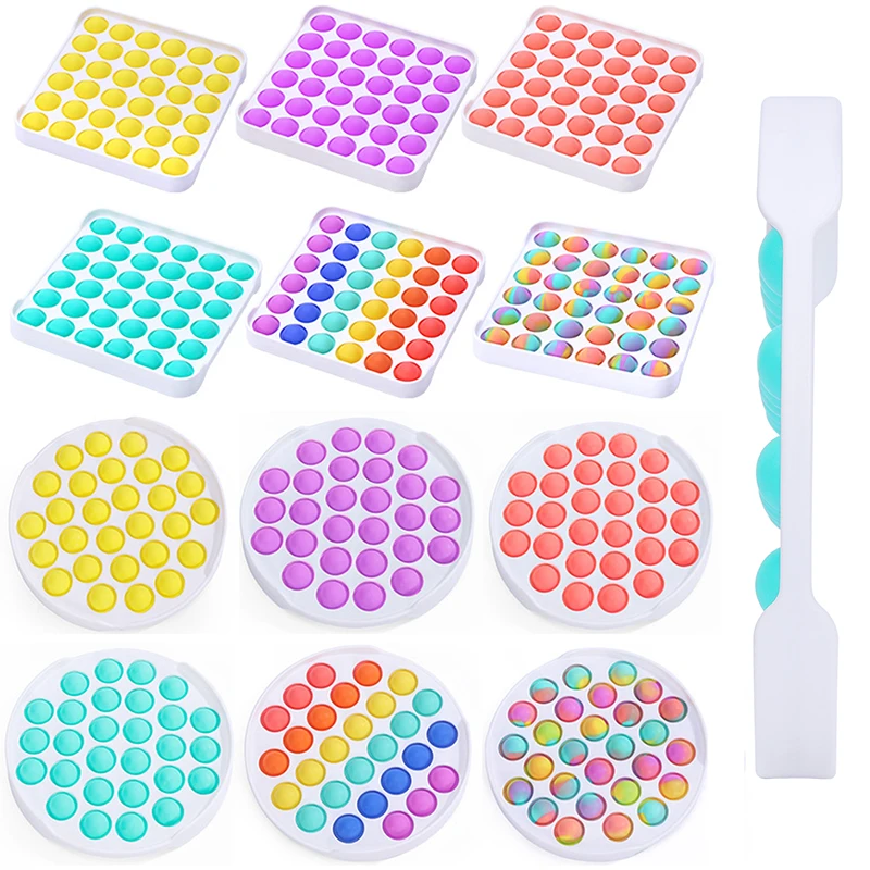 

Funny Fidget Toys Push Bubble Stress Relief Anti-stress Stress Reliever Toys For Adult Children Relieve Autism squeeze Toys