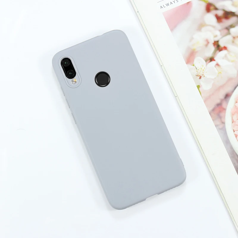 Gray Чехол яркого цвета для huawei Honor 10i, чехол Honor10i, силиконовый чехол для huawei Honor 20i mate 20 P20 P30 Lite Pro, чехол для телефона - Цвет: Gray