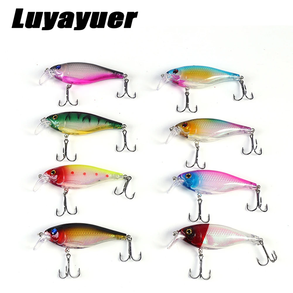 

8 шт., воблер 9 см/13,35 г, приманка для рыбной ловли, большая приманка с крючком, блесна, искусственная приманка для ловли окуня, щуки, карпа, плав...