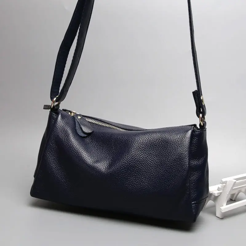 

RanHuang Women Genuine Leather Shoulder Bags Casual Handbags High Quality Cow Leather Messenger Bags Girls Luxury Crossbody Bags