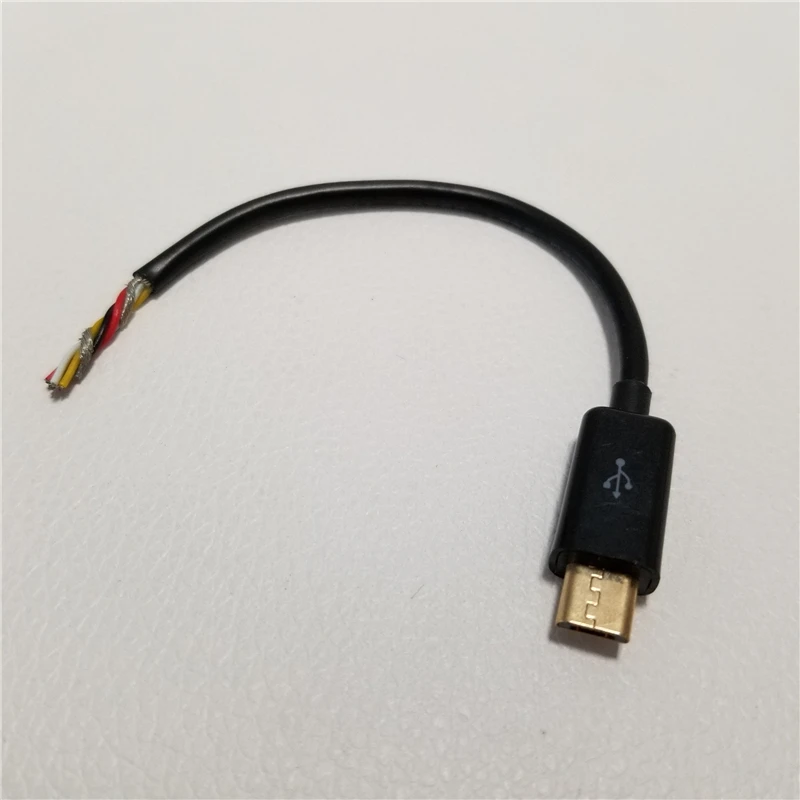 Micro USB штекер с одной головкой на 4 коптера ядро DIY Кабель удлинитель данных провод