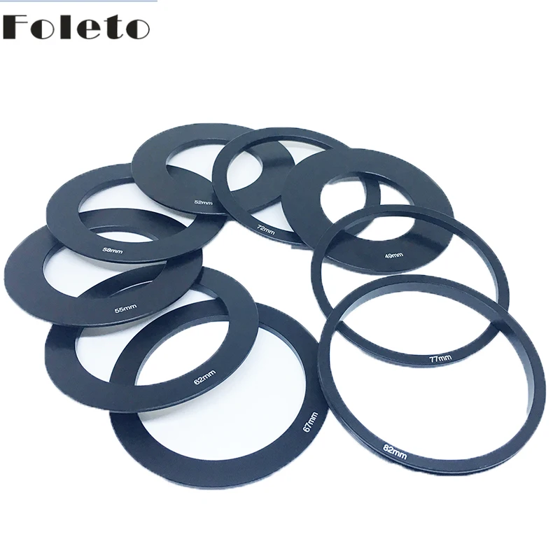 Переходное кольцо для квадратного фильтра камеры Алюминиевый металлический