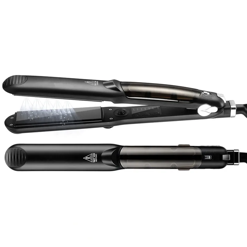 Профессиональный утюжок для волос паровой с инфузией арганового масла Быстрое