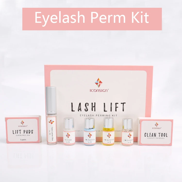 2 Sets Professional Eyelash Perming Kit Eyelash Perming Kit For Eyelash Lifting With False Lash Glue  By Free Shipping