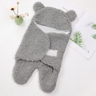 4 типа спальный мешок для новорожденных с раздельными штанинами для теплоты и искусственной кожи (0-3 месяцев) Рождественская Пижама детская одежда