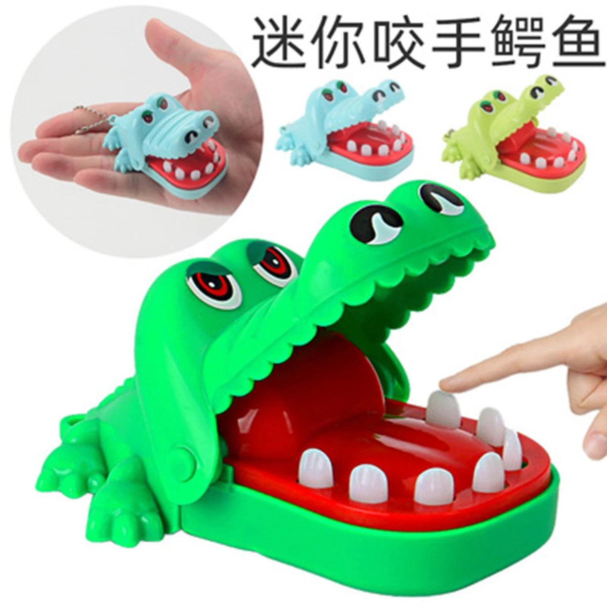 

Мини Крокодил кусает палец игрушка для детей искусственное украшение торта креативные забавные интерактивные игры
