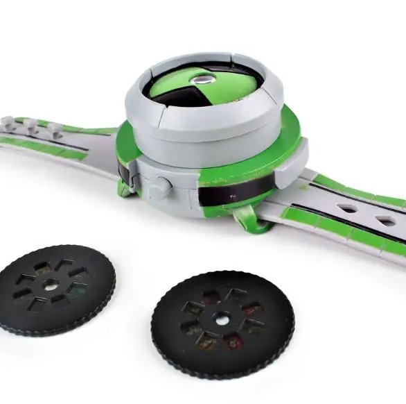 Горячая Распродажа часы Omnitrix Ben 10 с 30 узорами Детские проекционные японские
