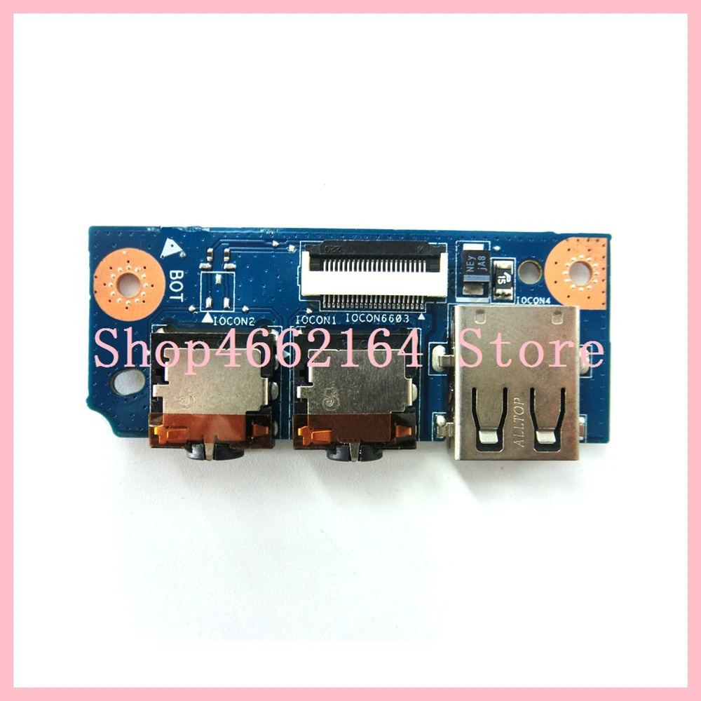 Плата ввода вывода K55DE для ноутбука ASUS K55D K55N K55DR двойной аудиопорт USB карта плата