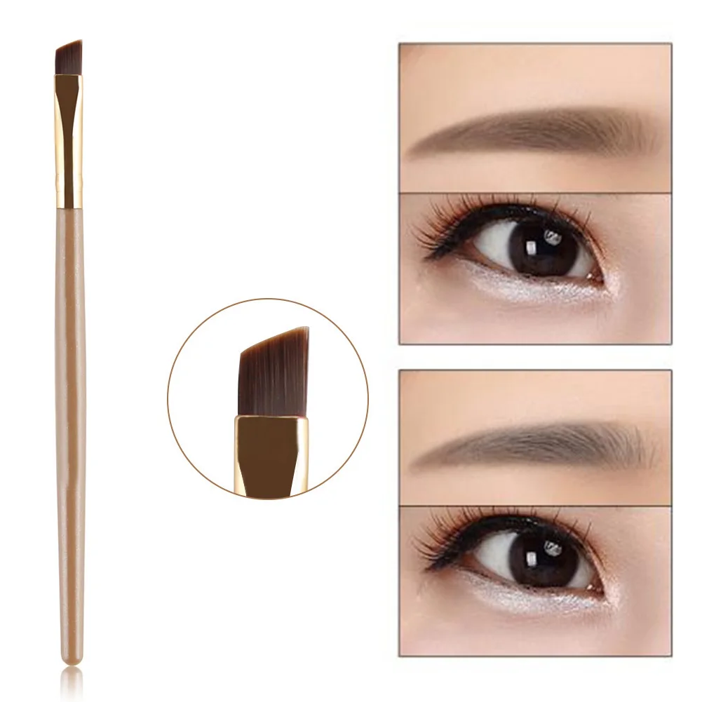 Профессиональная кисть для бровей нейлоновая Угловая Кисть макияжа жидкая