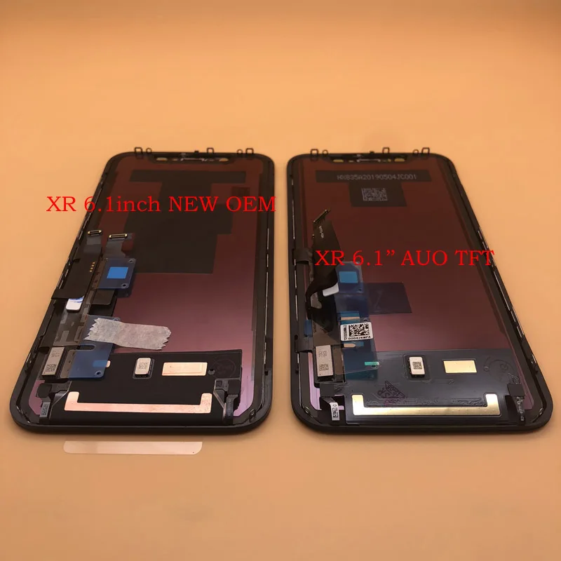 OEM AMOLED ЖК-дисплей Замена для iPhone XR 3D сенсорный дигитайзер 6,1 ''lcd сенсорный экран без пикселей