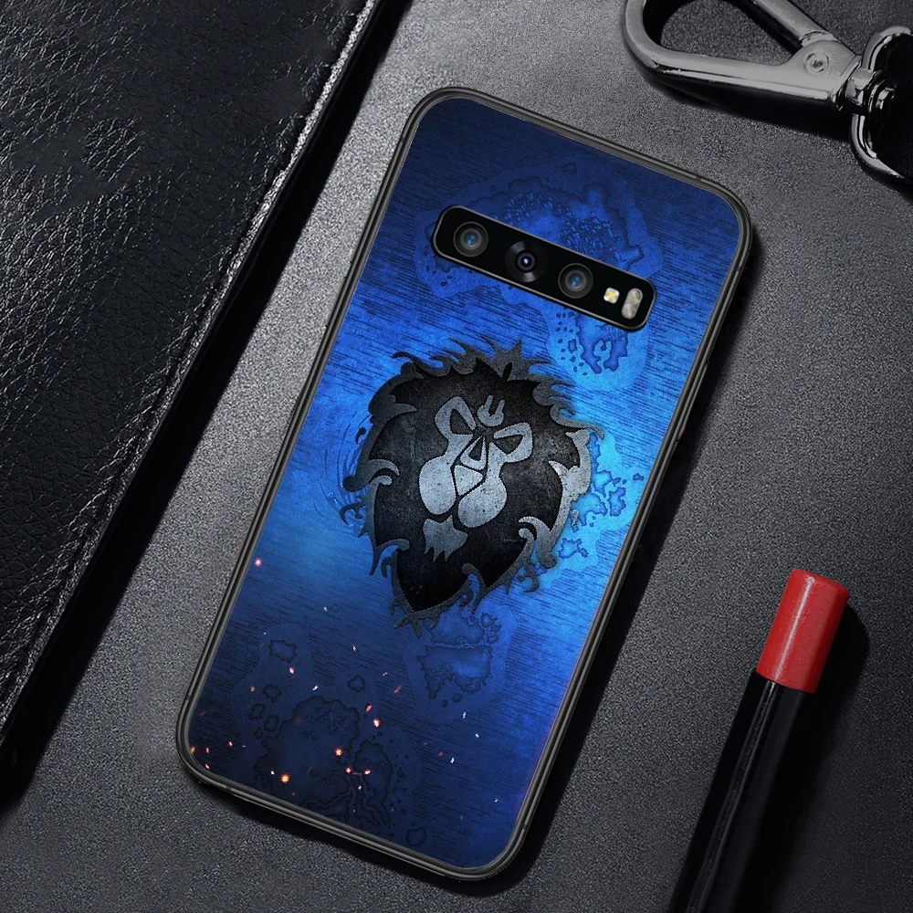 

World of Warcraft WOW Game Phone Case Cover For For SamSung Galaxy S Note 7 8 9 10 20 Uitra Plus E Lite Black black Cover Tpu
