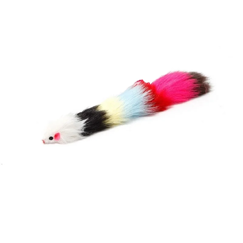 

1 Pc Cat Soft Mouse Toy Realistic Kitten Play Long Mouse Shape Cat Chew Toy With Bell Pet Supplies Pet Cat Accessories mascotas