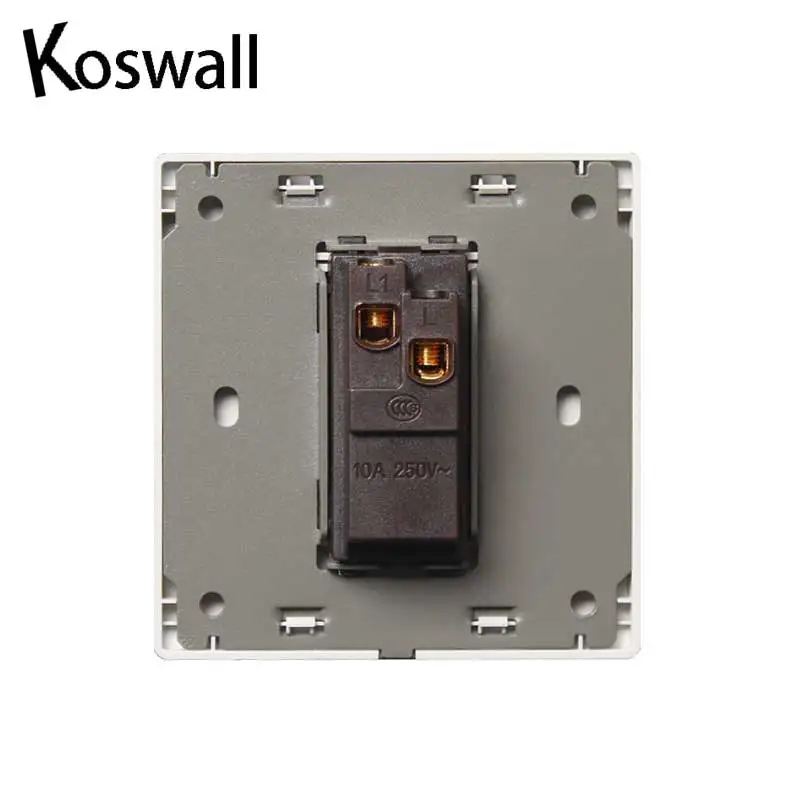Luxurious Champagne gold 1 gang way switch socket Wall light 110v-250v 10A | Обустройство дома