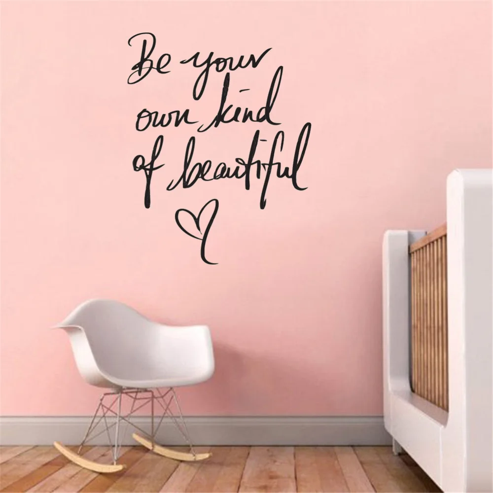 

Beauty Nail Salon Wall Decor Decal Vinyl Sticker Inspire Girls Be Beautiful Quote Wall Decals For Bedroom Bathroom ov343