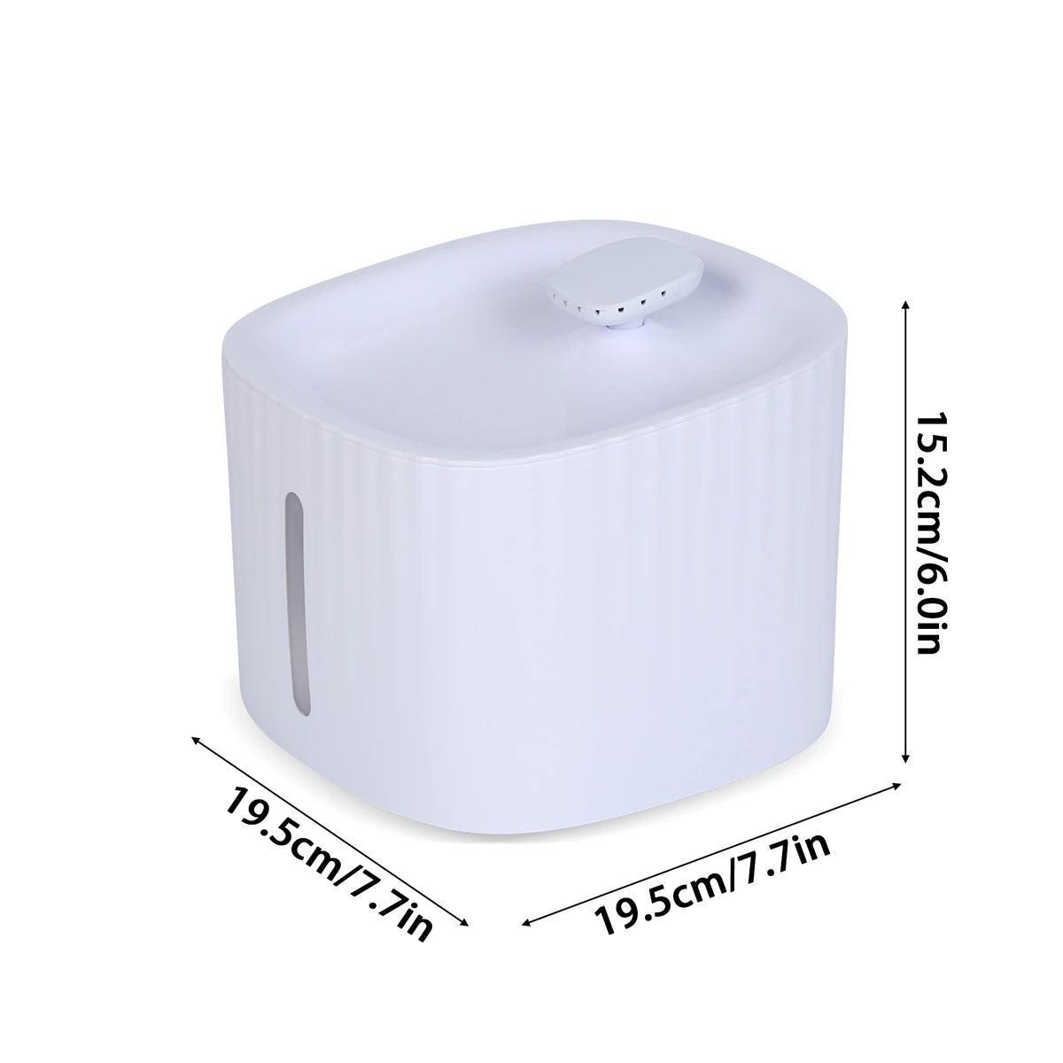 

3L Pet Dog Cat Water Fountain Electric Automatic Water Feeder Dispenser Container LED Water Level Display For Dogs Cats Drink