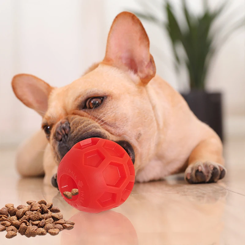 ESALINK Интерактивная миска с мячом для кошек и собак забавная игрушка домашних