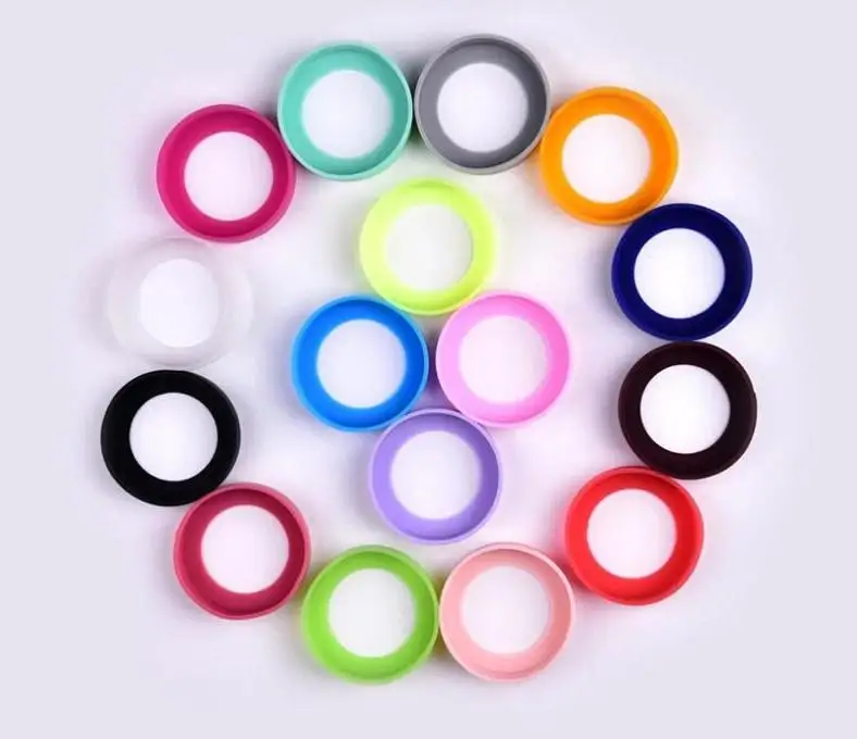 500 шт. Нижняя Защитная крышка Резиновый рукав с дном силикона мульти Открыватель