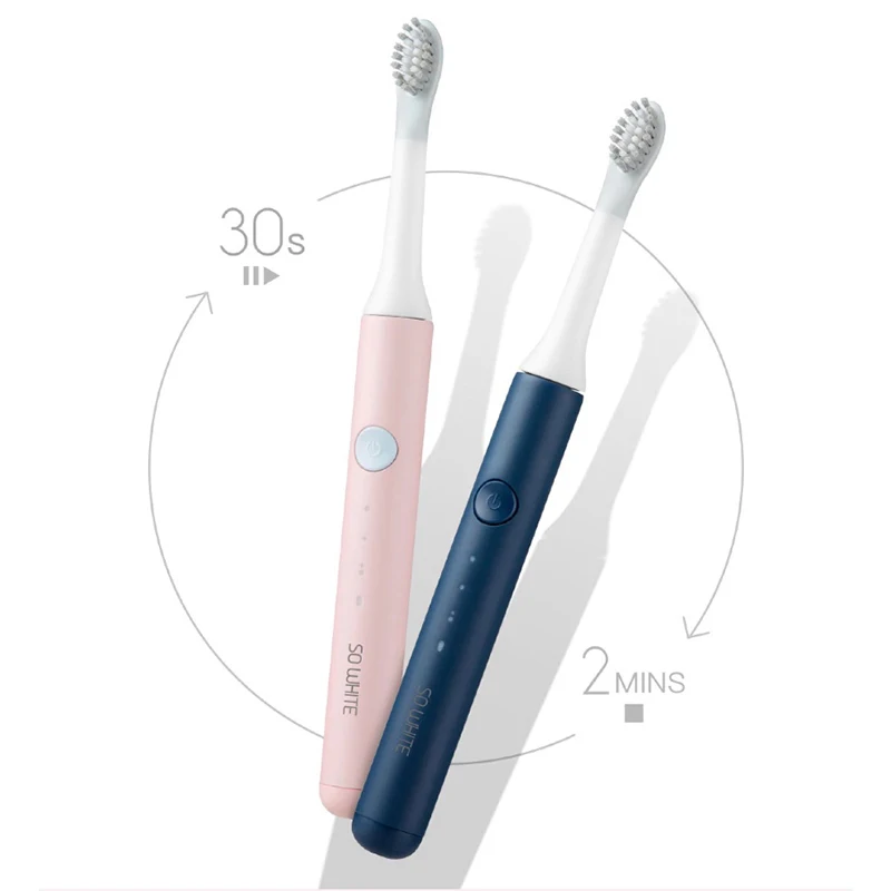 Xiaomi so white sonic электрическая зубная щетка перезаряжаемая Водонепроницаемая очистка ультра звуковая автоматическая зубная щетка EX3 sonic