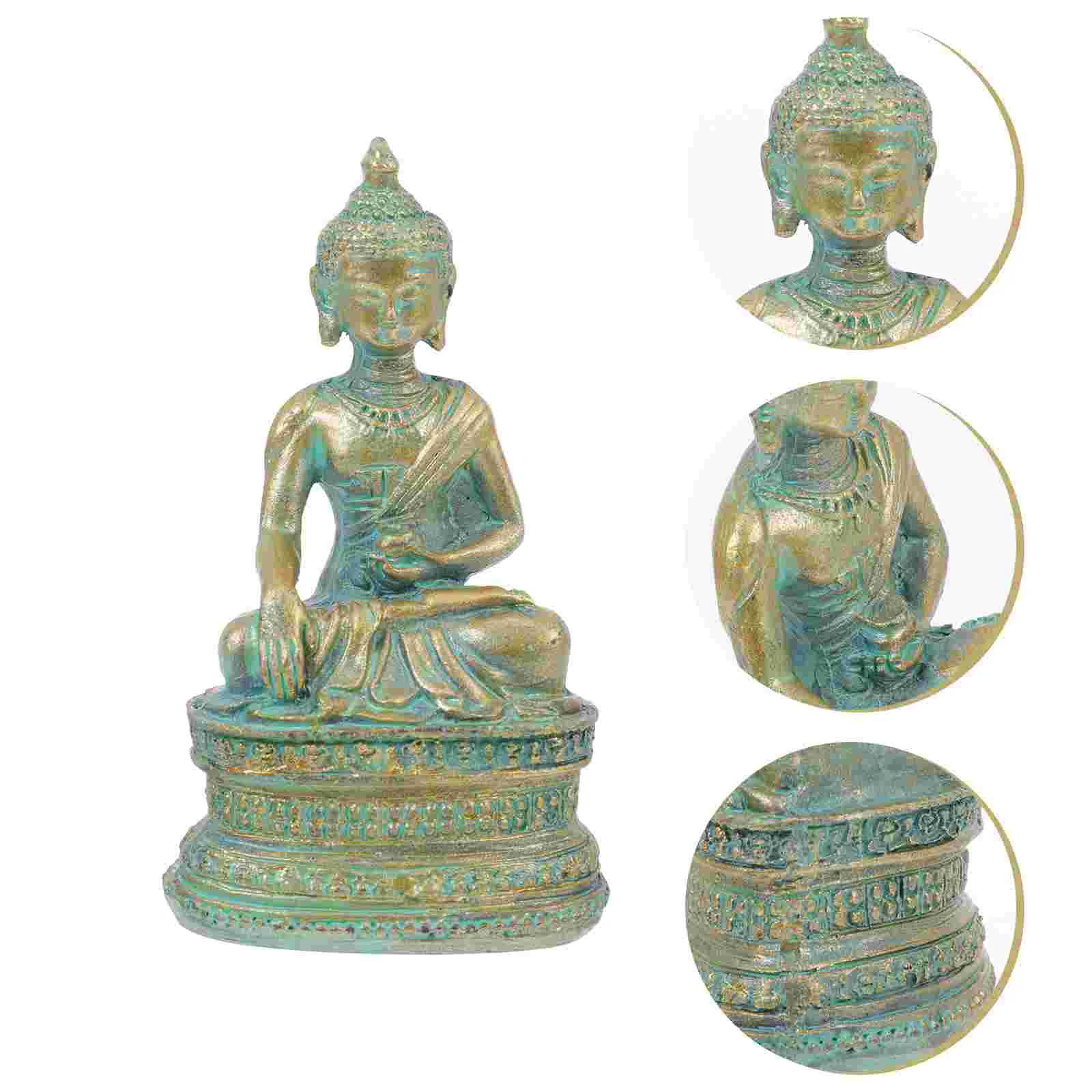 

1pc Exquisite Figurine Decor Resin Craft Religious Adornment Scene Decor