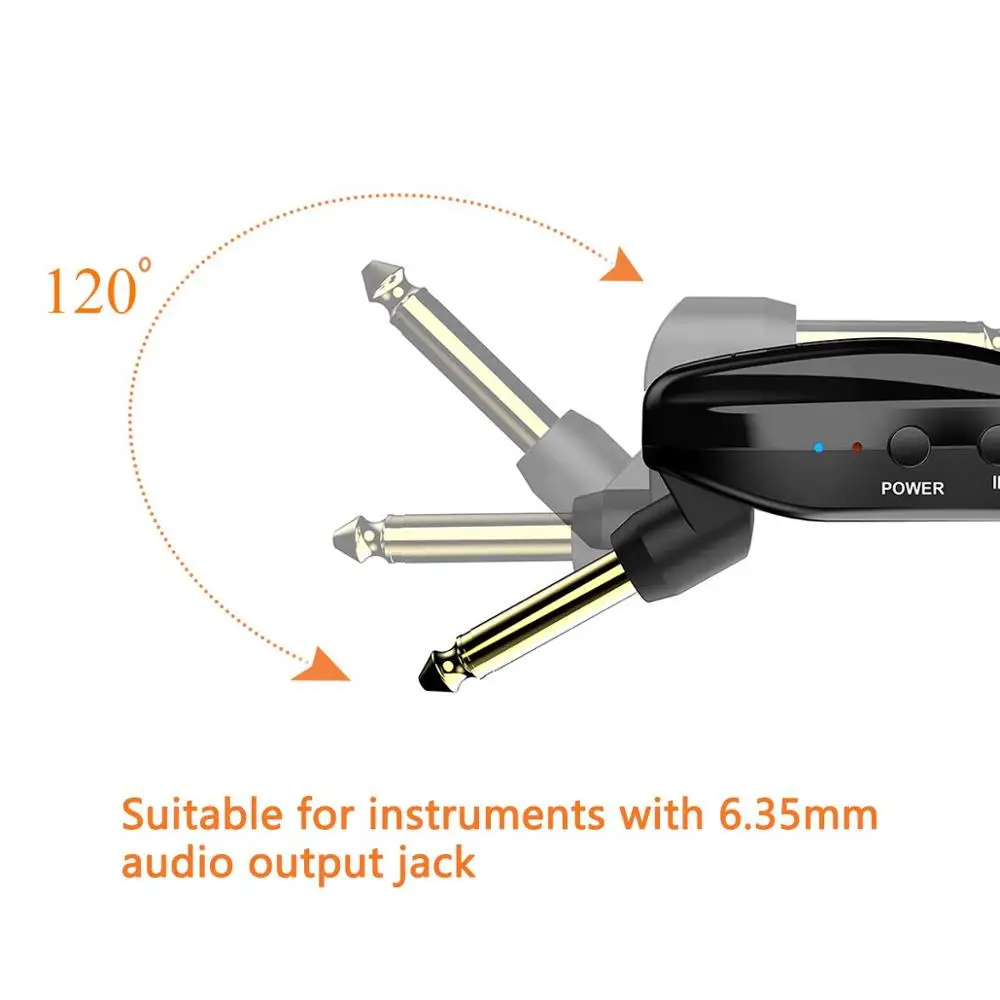 Беспроводная гитарная система передачи звука 5 8 ГГц с перезаряжаемым