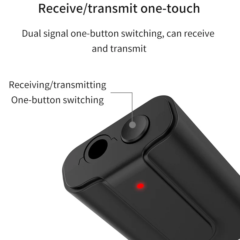 ZEXMTE Bluetooth 5,0 передатчик и приемник для ТВ ПК аудио адаптер Hifi шумоподавление Bluetooth стерео музыкальный адаптер
