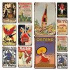 Классическая винтажная металлическая Жестяная Табличка, ретро-украшение для бара, паба, клуба, Настенный декор, металлическая пластина, художественные наклейки