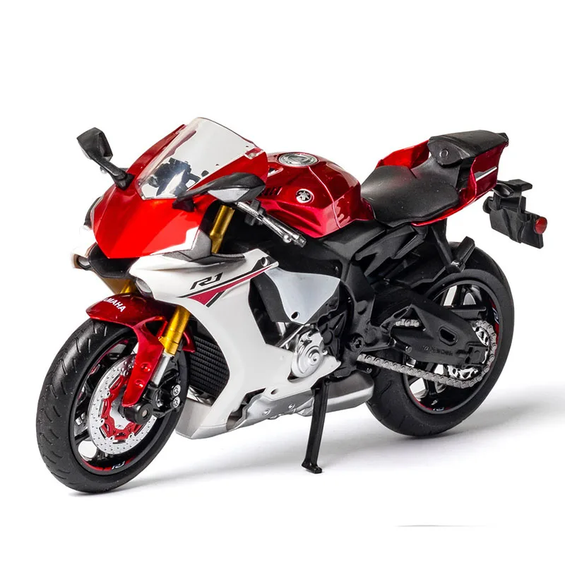 

1:12 Diecast Motorcycle Racing Model Toy Yamaha Sport Bike Collection Toy For Children Gifts Collection Model
