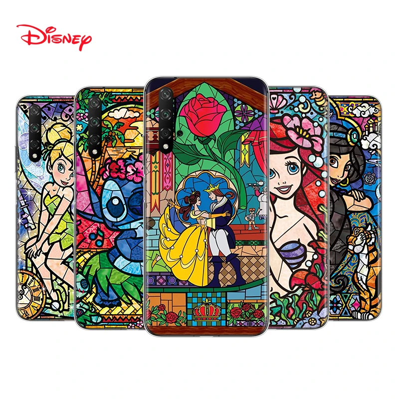 

TPU Silicone Cover Mosaic Stitch Princess For Honor 30 30S V30 V20 9N 9S 9A 9C 20S 20E X10 20 7C Lite Pro Plus Phone Case