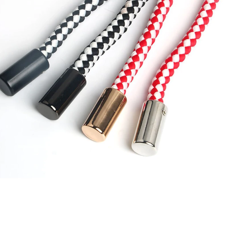 Плоский цилиндрический фиксатор шнура с резьбой 7 мм концы веревки крышки зажимы