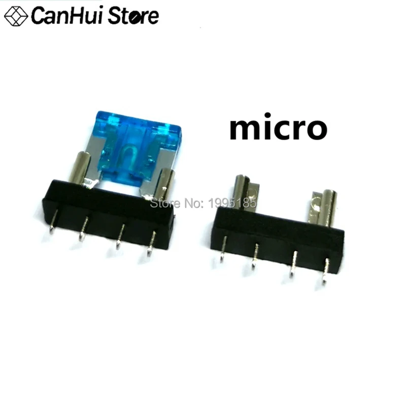 20 шт. автомобильный держатель предохранителя печатная плата средний мини микро