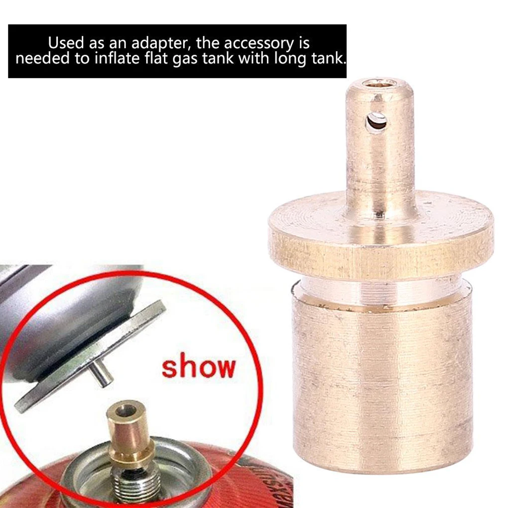 Адаптер для заправки топливного цилиндра плиты на открытом воздухе плоский