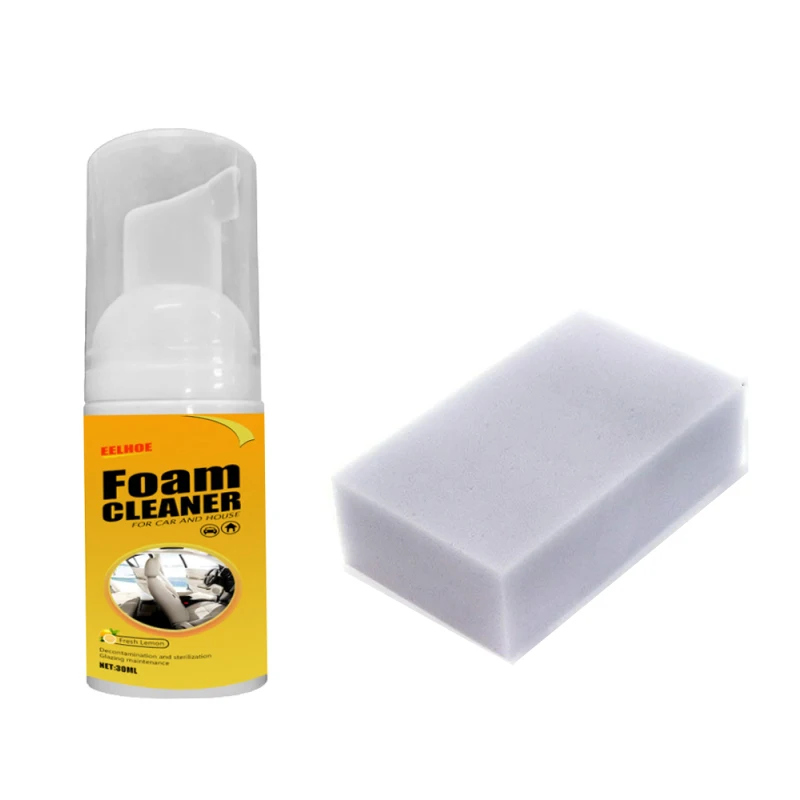 

Car Interior Cleaning Foam Cleaner Car Plastic Parts Retreading Seat Interior Cleaner Auto Leather Clean Car Wash Maintenance