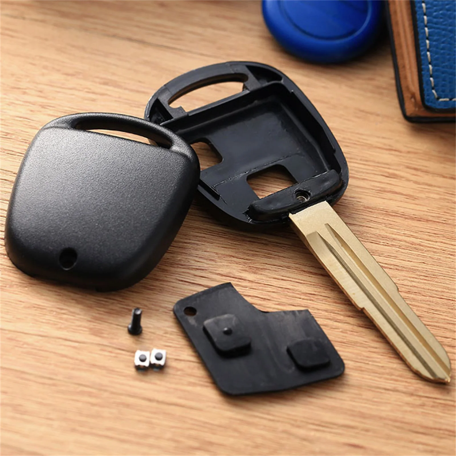 Сменный 2 кнопочный чехол для автомобильного ключа с дистанционным управлением