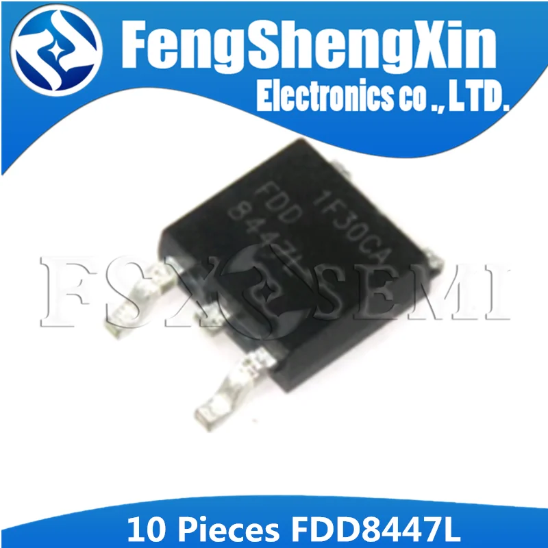 10 шт./лот FDD8447L TO 252 8447L FDD8447 ЖК плата питания Common MOSFET|mosfet 10pcs|mosfet powermosfet board |